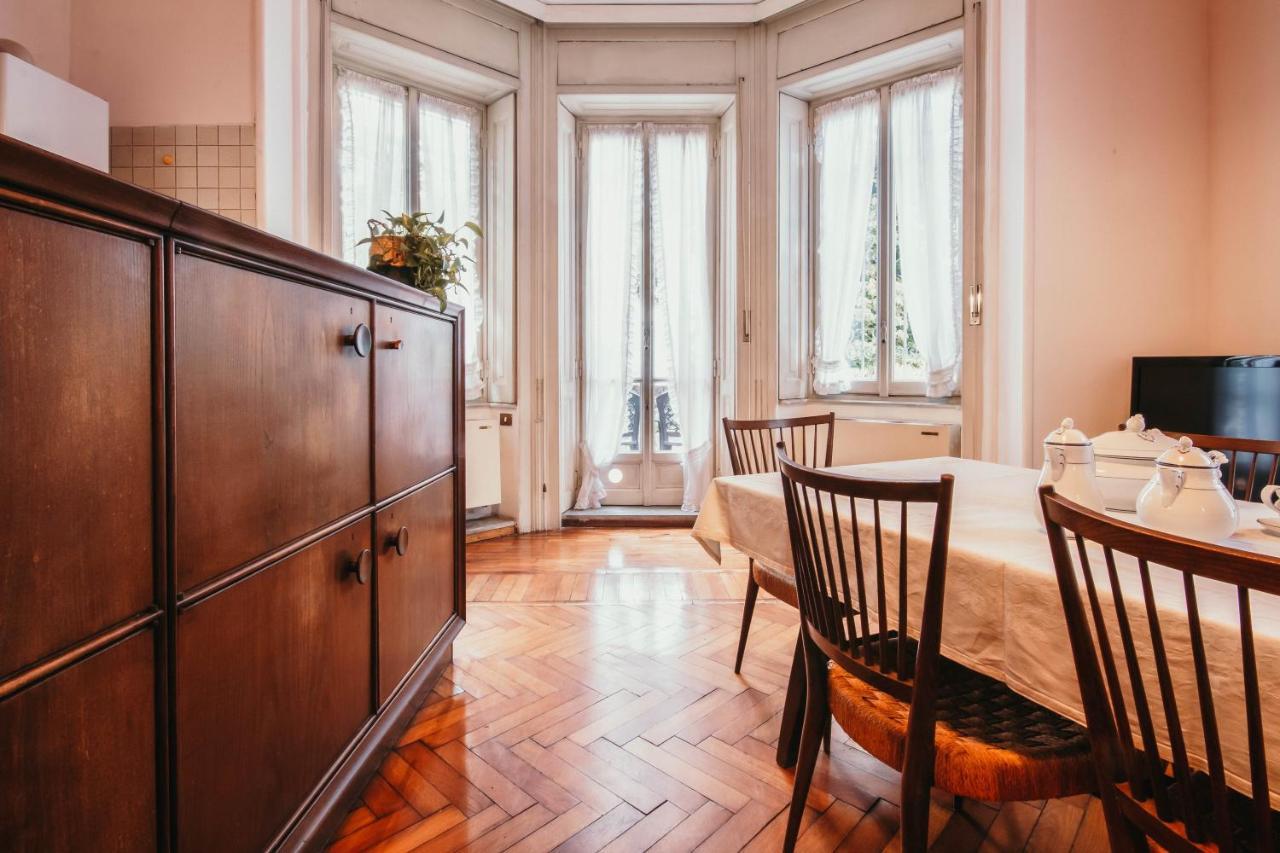Library Apartment - Villa Candela Стреза Экстерьер фото