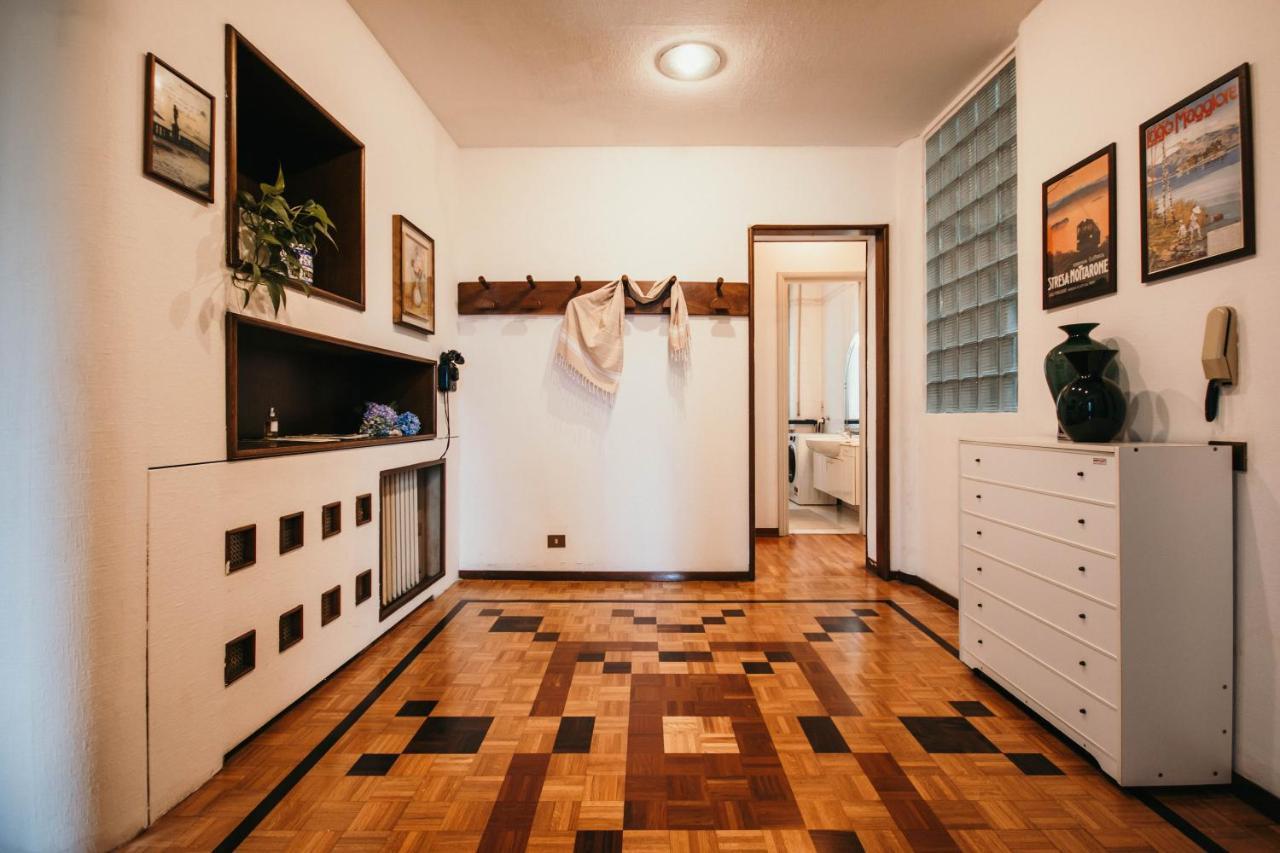 Library Apartment - Villa Candela Стреза Экстерьер фото