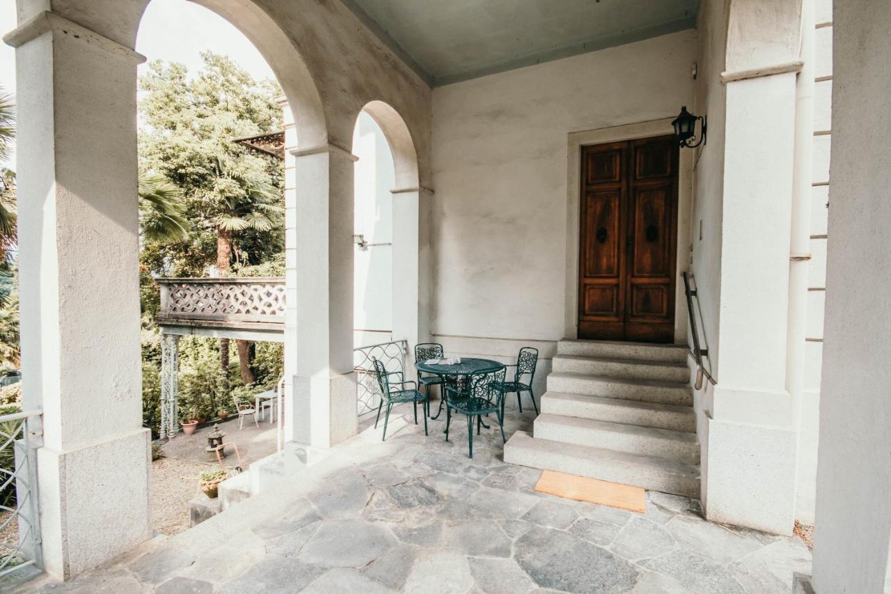 Library Apartment - Villa Candela Стреза Экстерьер фото