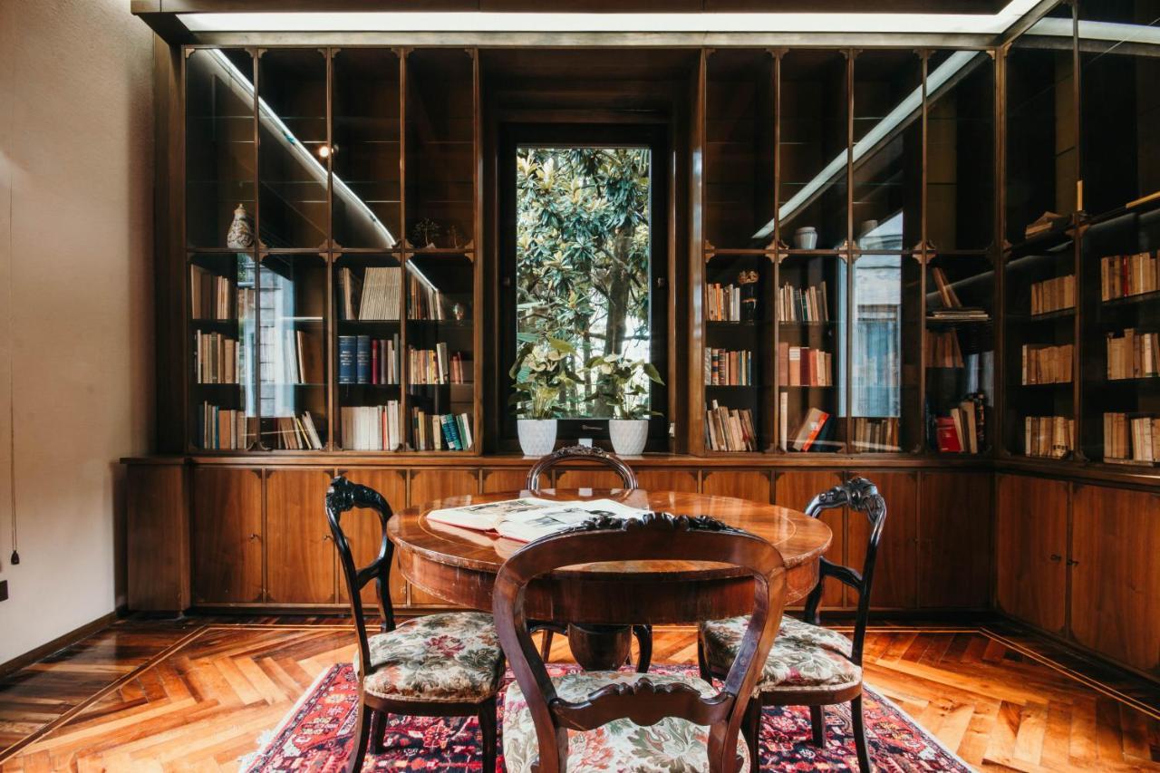 Library Apartment - Villa Candela Стреза Экстерьер фото
